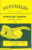 Operators Manual Order Page